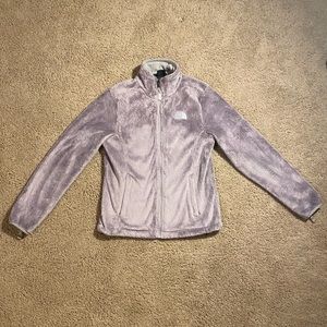 Womens brand new full zip fur Northface jacket
